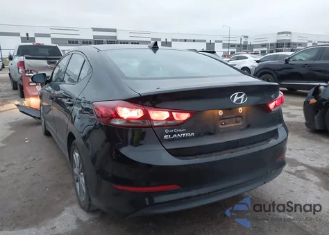 2018 Hyundai Elantra Sel from USA, damaged, VIN KMHD84LFXJU589081